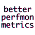Better Perfmon Metrics app icon