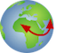 SA-geodistance app icon
